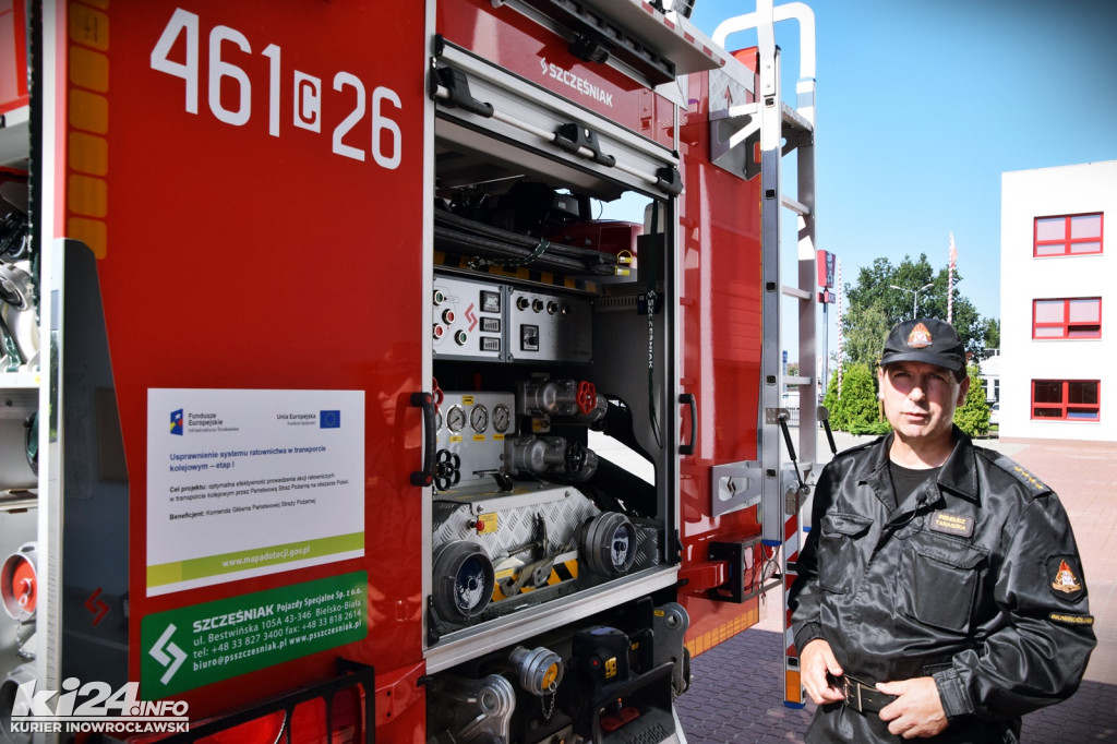 Nowy strażacki wóz w JRG 1