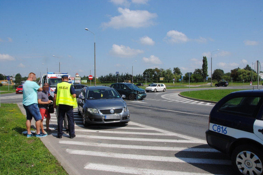 Kraksa na rąbińskim skrzyżowaniu