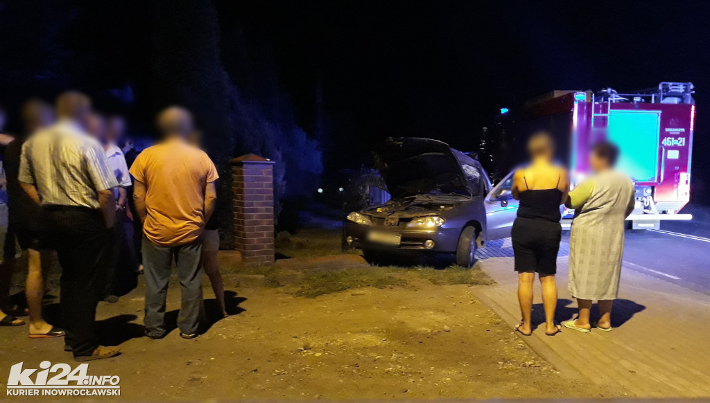 Nocna kraksa w Ludzisku