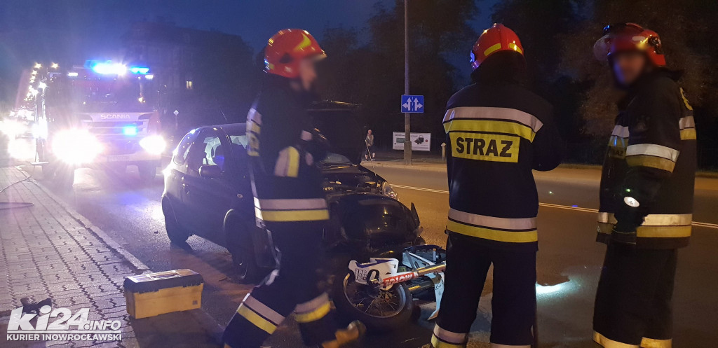 Wypadek na wiadukcie dworcowym