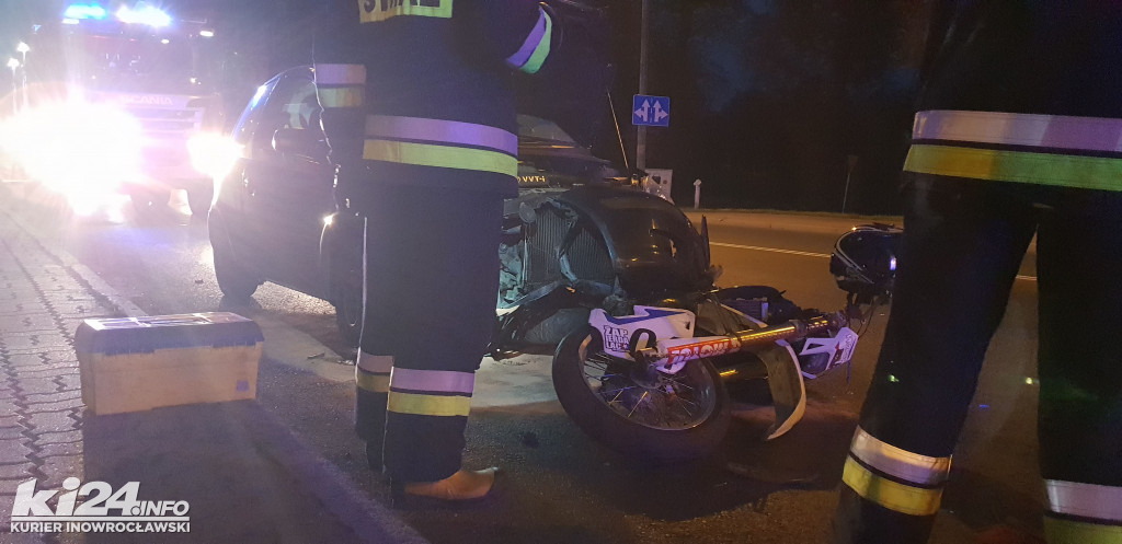 Wypadek na wiadukcie dworcowym