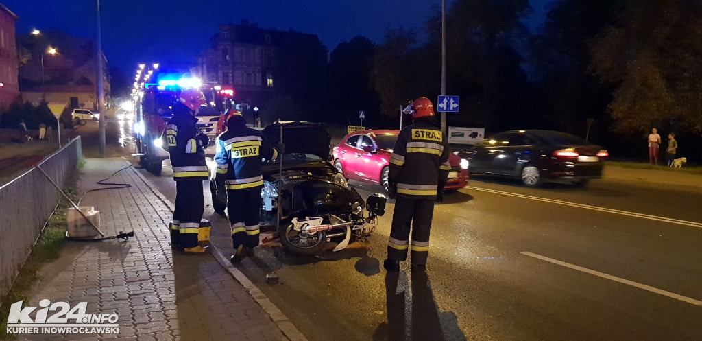 Wypadek na wiadukcie dworcowym