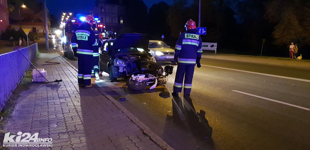 Wypadek na wiadukcie dworcowym