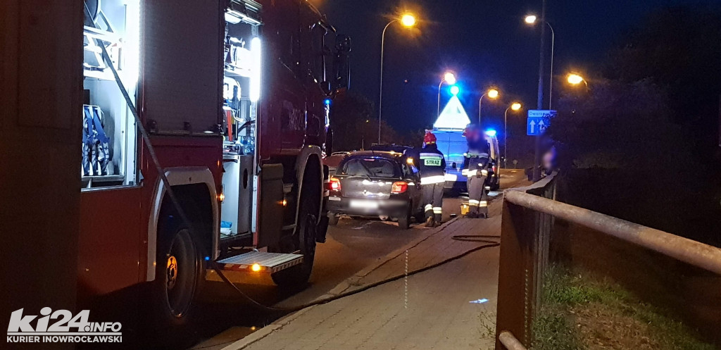 Wypadek na wiadukcie dworcowym