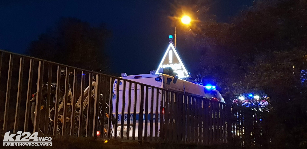 Wypadek na wiadukcie dworcowym