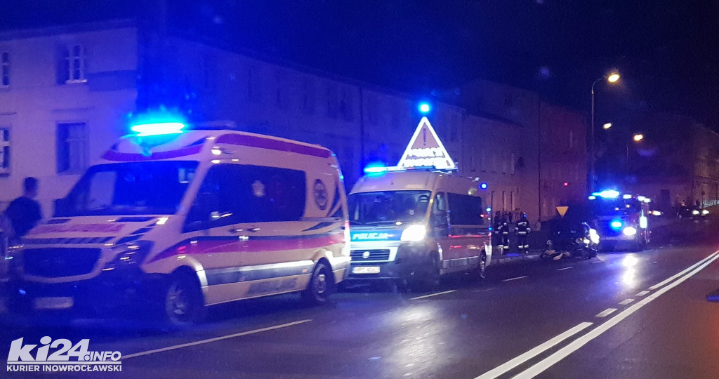 Wypadek na wiadukcie dworcowym