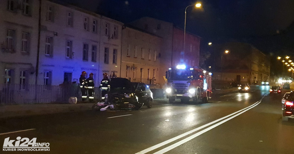 Wypadek na wiadukcie dworcowym