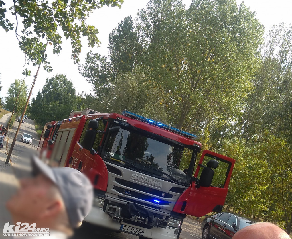 Pożar hotelu w Janikowie