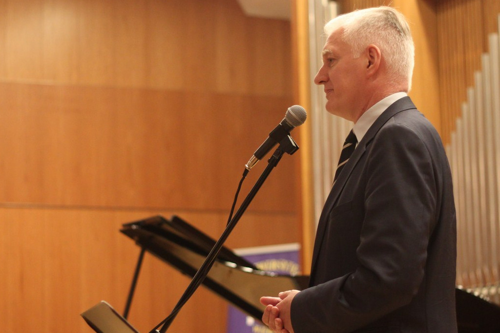 Spotkanie Jarosława Gowina z seniorami