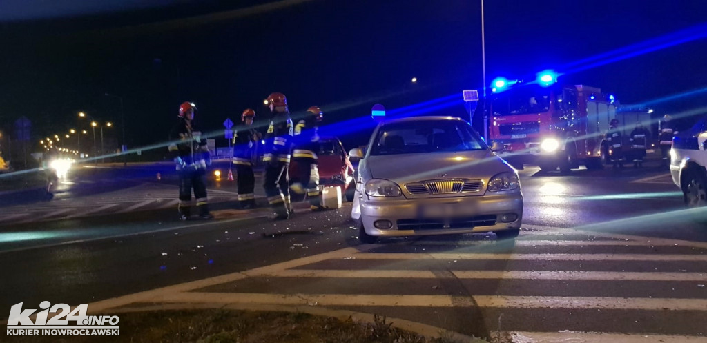 Kolizja na rąbińskim skrzyżowaniu