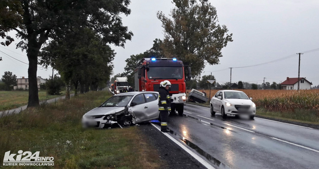 Wypadek w Wierzchosławicach