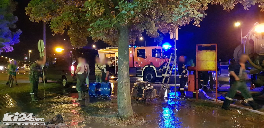Awaria wodociągu w Inowrocławiu