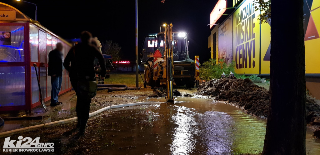 Awaria wodociągu w Inowrocławiu