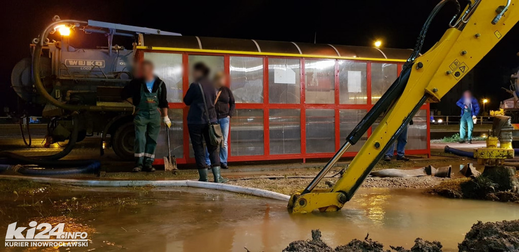 Awaria wodociągu w Inowrocławiu