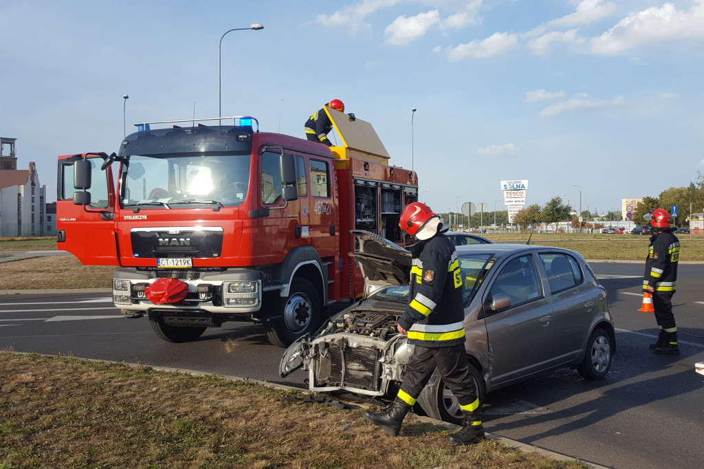 Kraksa na rąbińskim skrzyżowaniu