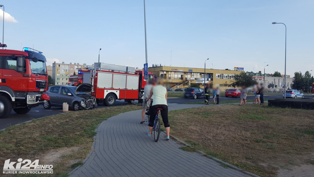 Kraksa na rąbińskim skrzyżowaniu