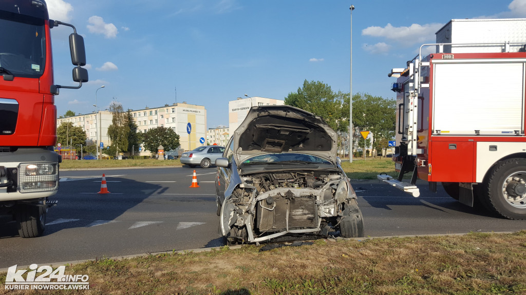 Kraksa na rąbińskim skrzyżowaniu