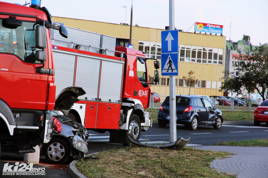 Kraksa na rąbińskim skrzyżowaniu