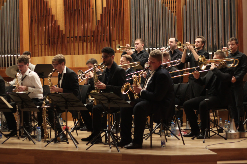 Koncert jazzowy w szkole muzycznej