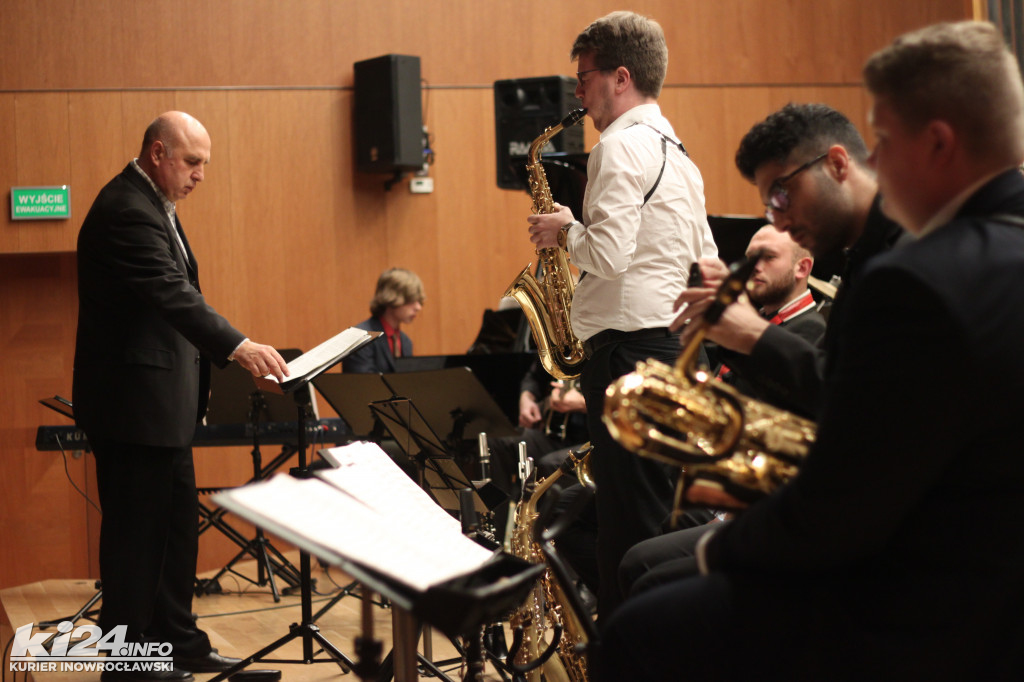 Koncert jazzowy w szkole muzycznej