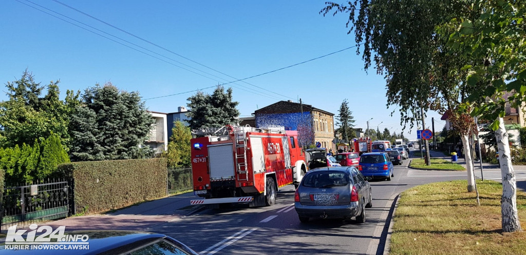 Wypadek motocyklisty na ul. Św. Ducha