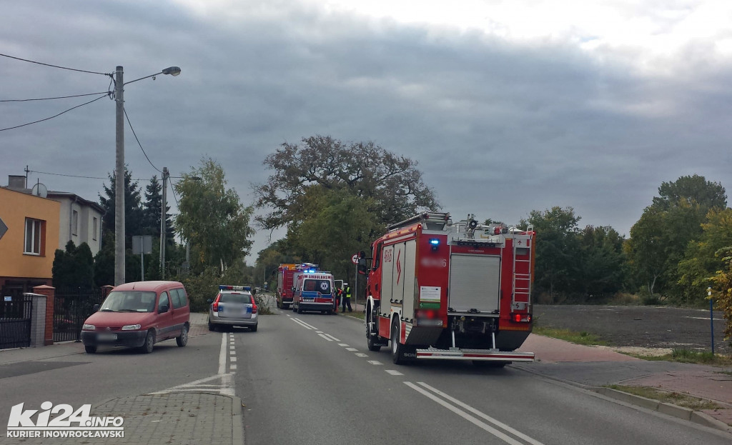 Wypadek na ul. Staropoznańskiej
