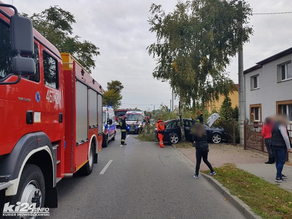 Wypadek na ul. Staropoznańskiej