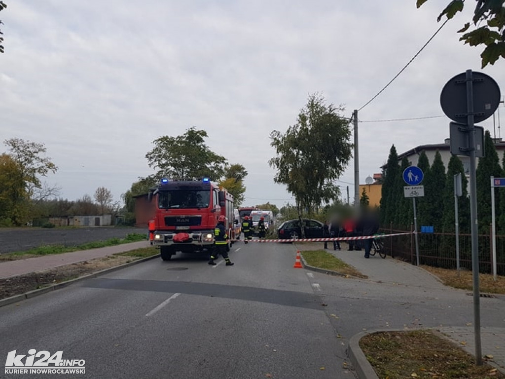 Wypadek na ul. Staropoznańskiej