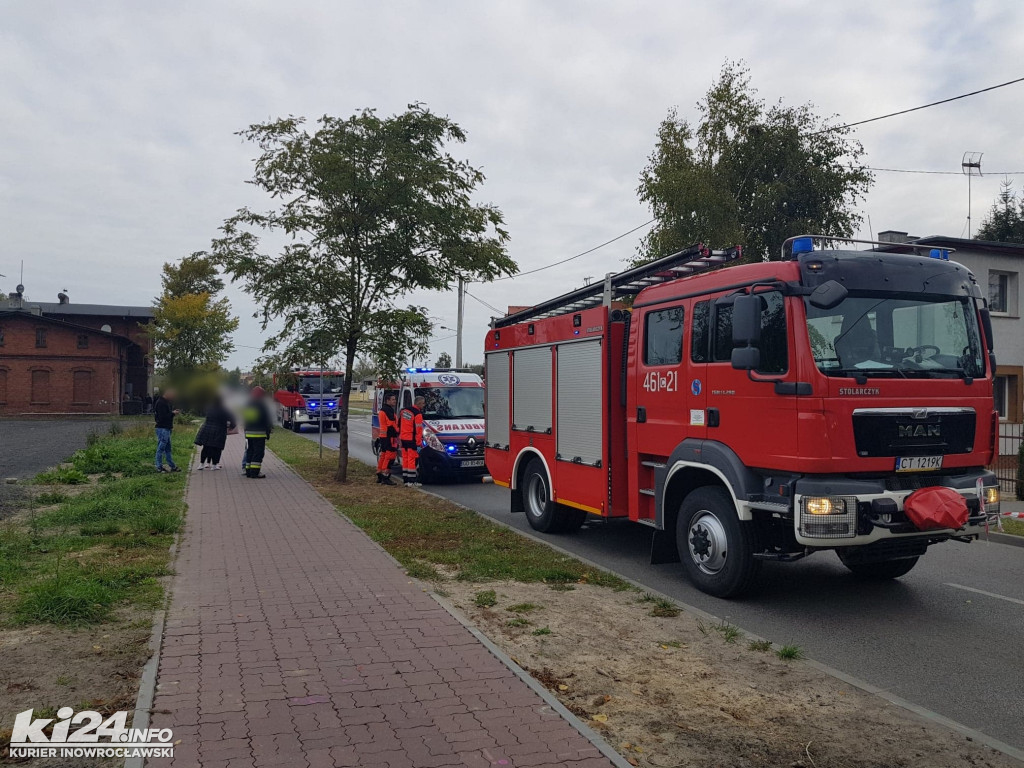 Wypadek na ul. Staropoznańskiej