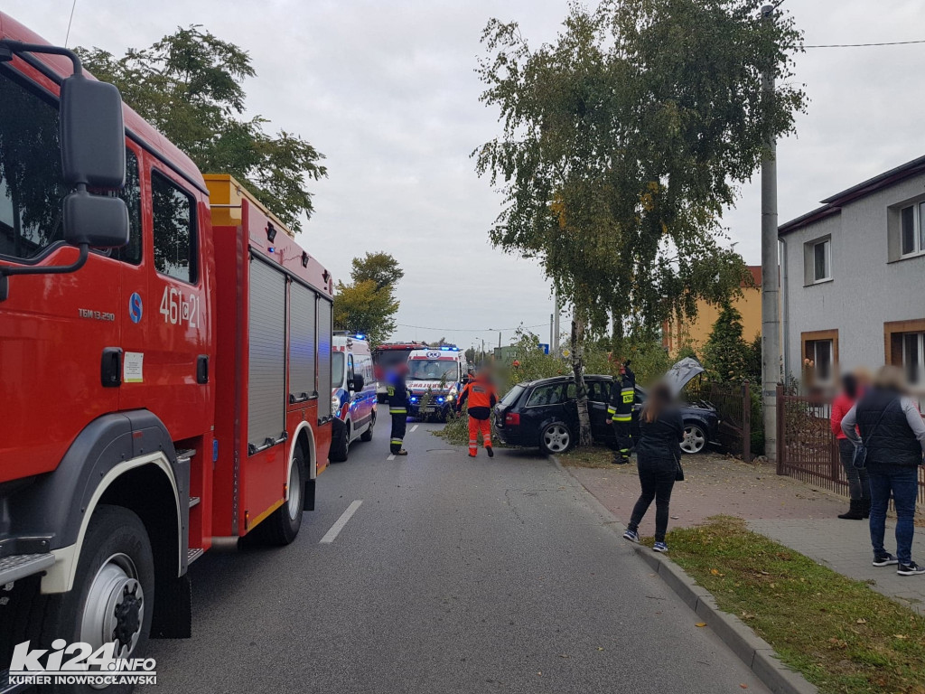 Wypadek na ul. Staropoznańskiej