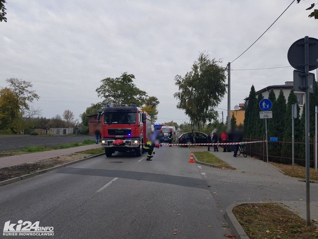 Wypadek na ul. Staropoznańskiej