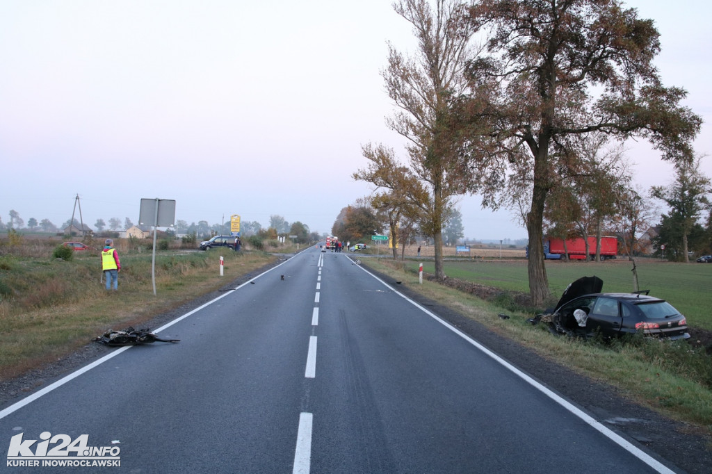 Zderzenie aut w Płowcach