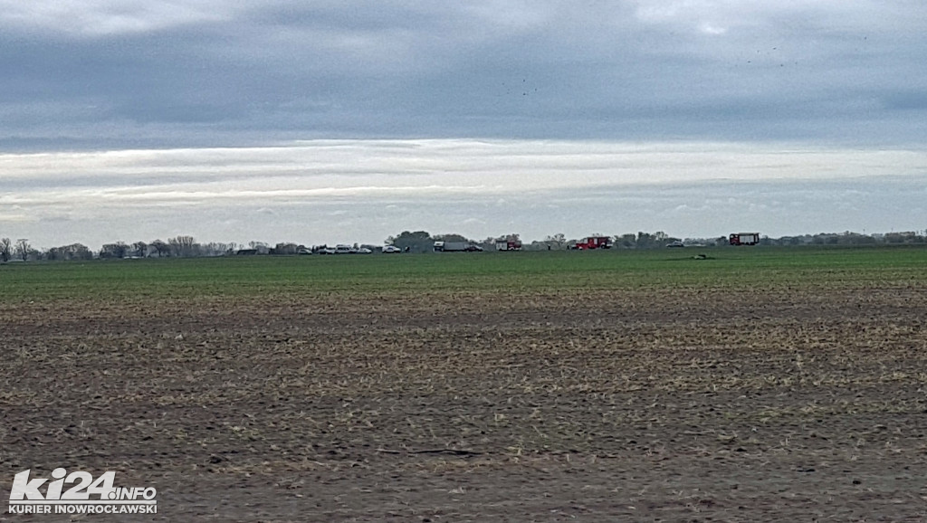 Wypadek drogowy w Kołudzie Wielkiej