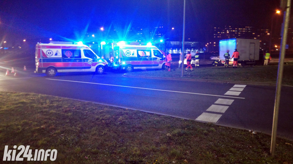 Wypadek na rąbińskim skrzyżowaniu