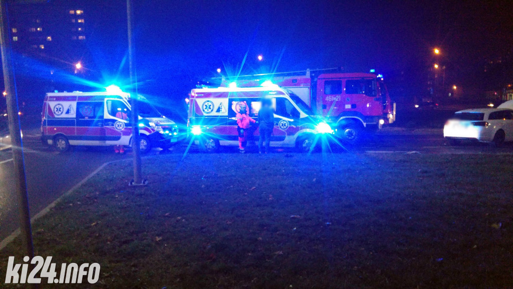 Wypadek na rąbińskim skrzyżowaniu