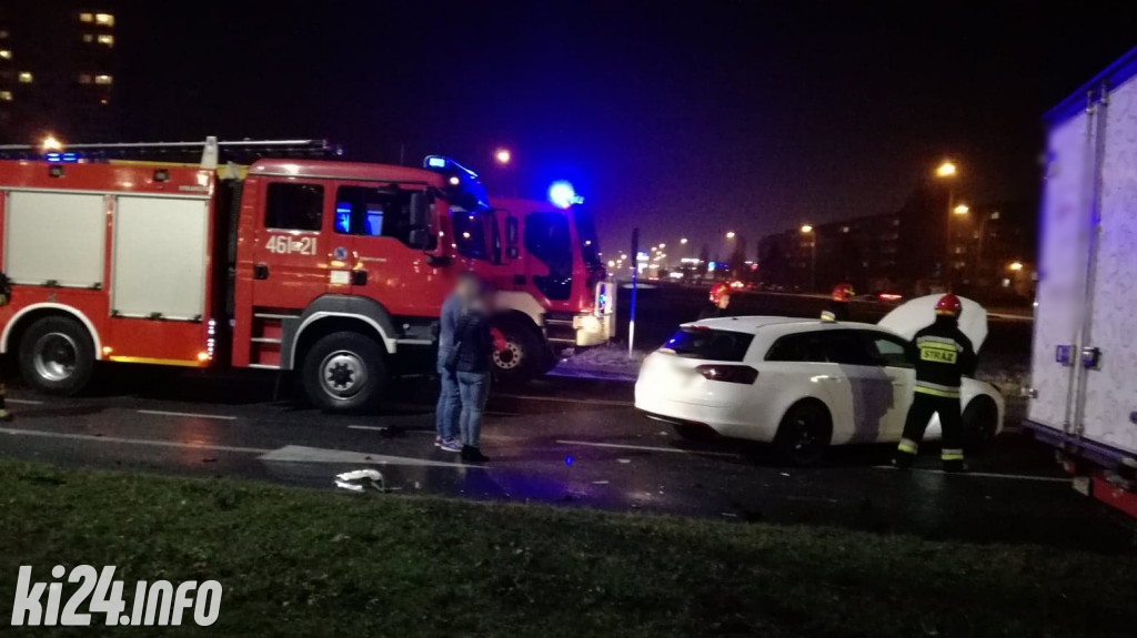 Wypadek na rąbińskim skrzyżowaniu