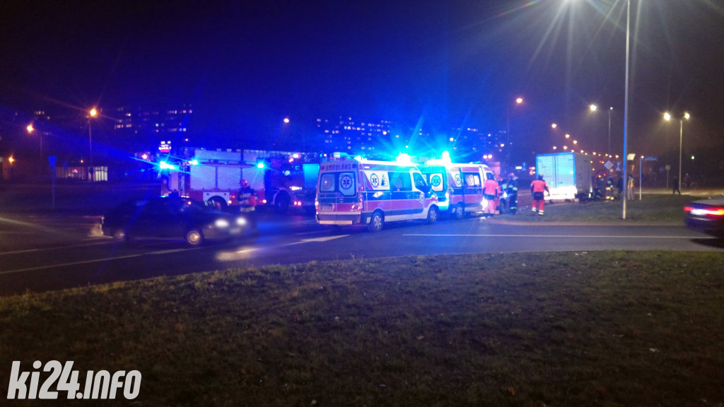 Wypadek na rąbińskim skrzyżowaniu