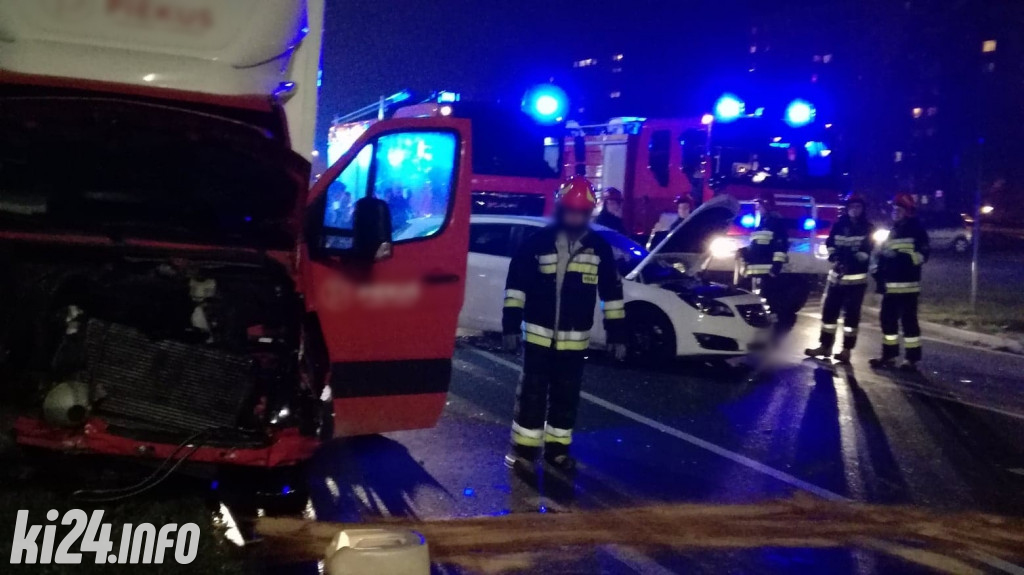 Wypadek na rąbińskim skrzyżowaniu
