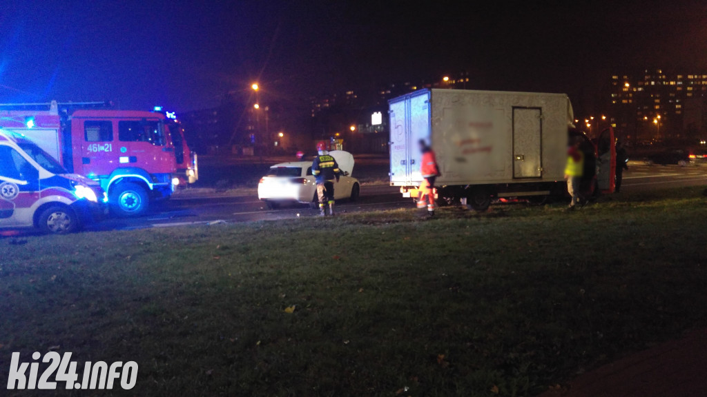 Wypadek na rąbińskim skrzyżowaniu