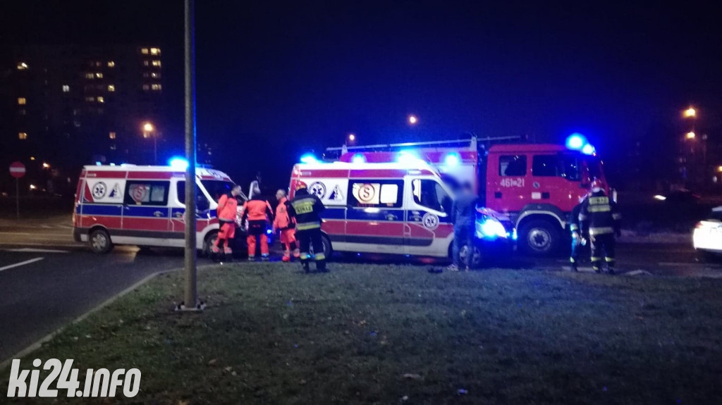 Wypadek na rąbińskim skrzyżowaniu