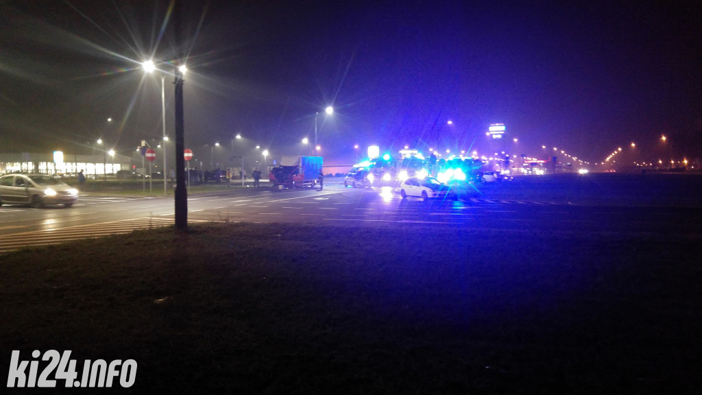 Wypadek na rąbińskim skrzyżowaniu