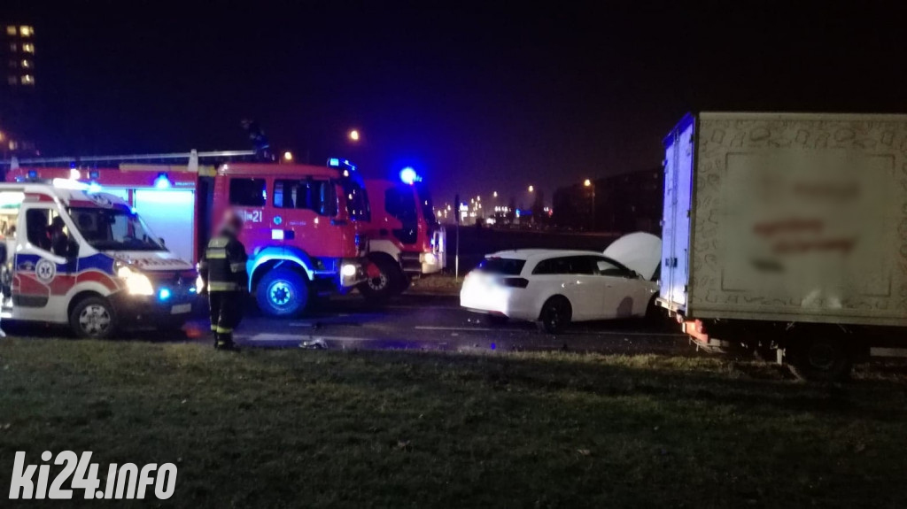 Wypadek na rąbińskim skrzyżowaniu