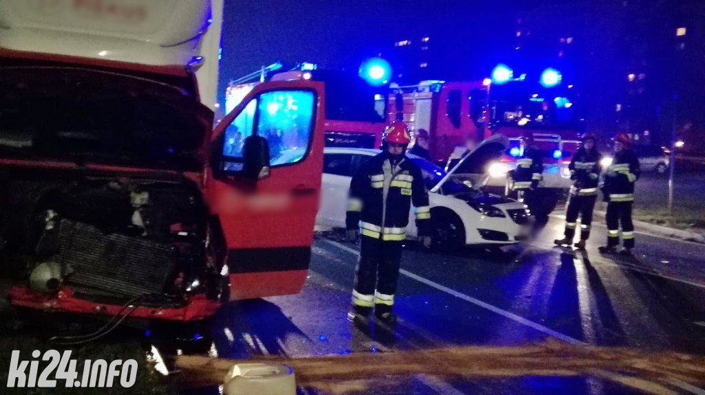 Wypadek na rąbińskim skrzyżowaniu