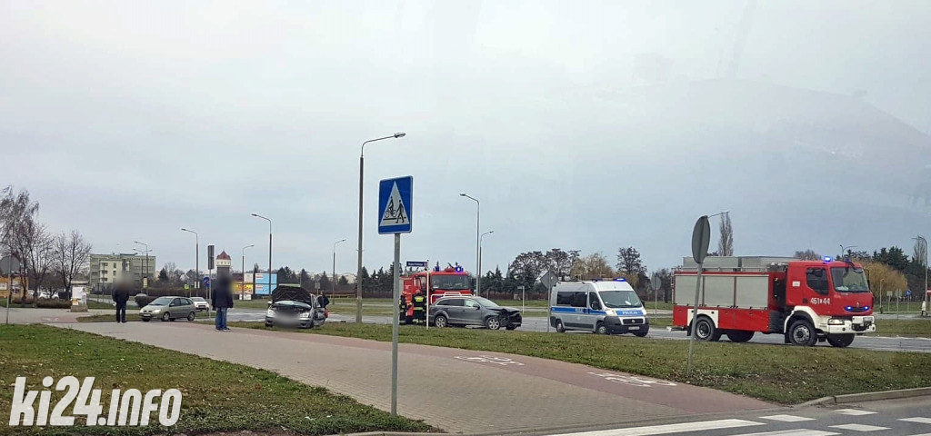 Audi zderzyło się z fordem