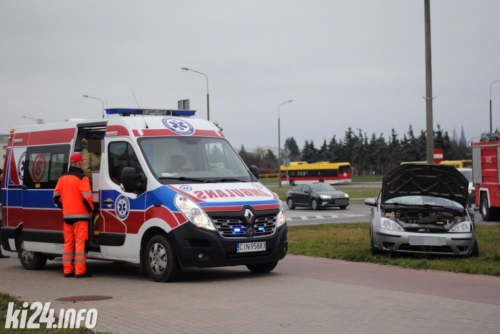 Audi zderzyło się z fordem
