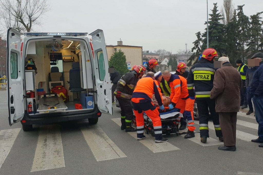 Groźna kraksa w centrum Inowrocławia