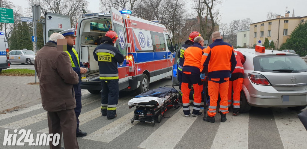 Groźna kraksa w centrum Inowrocławia