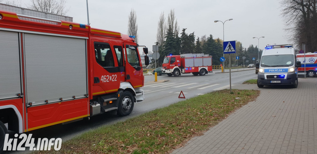 Groźna kraksa w centrum Inowrocławia