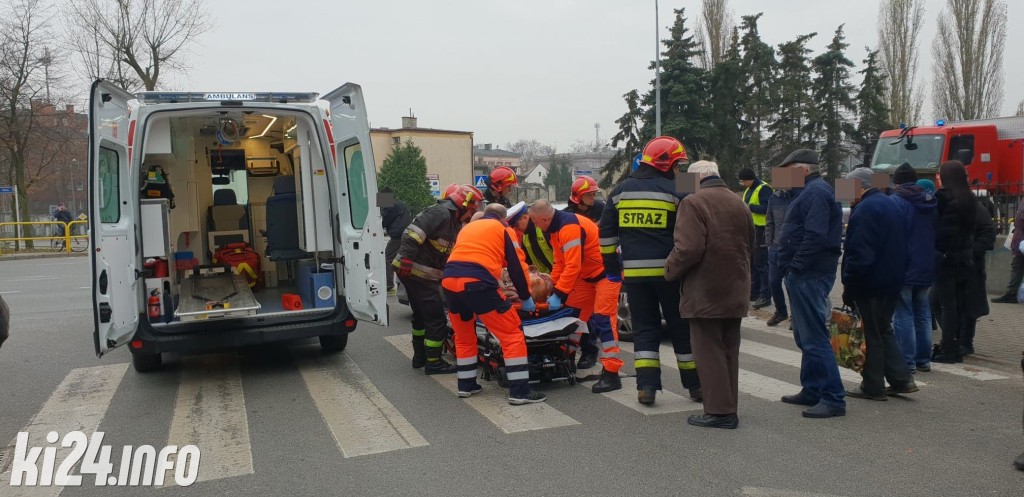 Groźna kraksa w centrum Inowrocławia