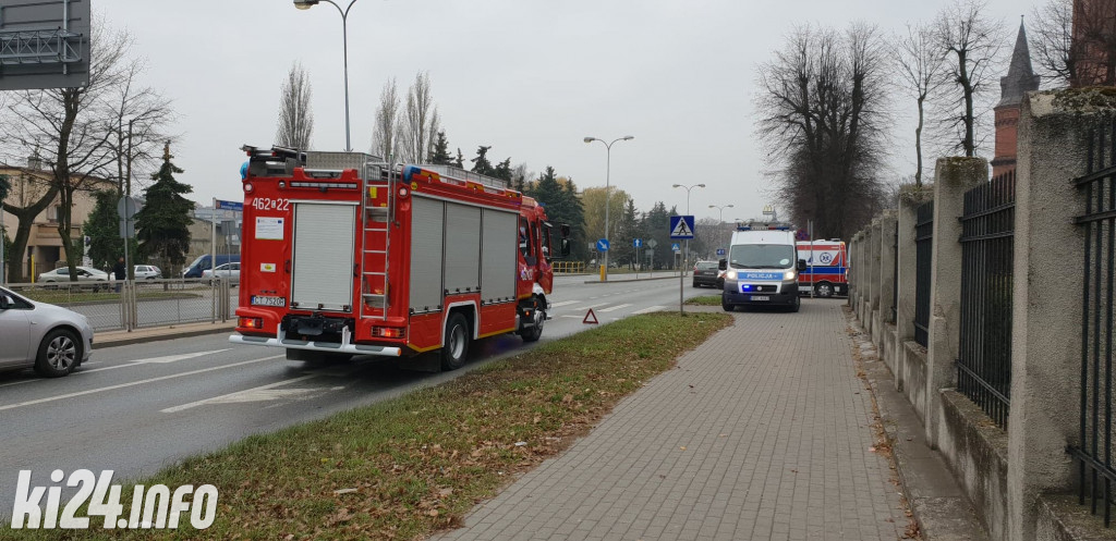 Groźna kraksa w centrum Inowrocławia
